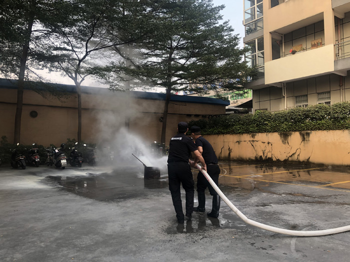 生命重于泰山——常平科技園開展消防安全知識培訓及消防演練