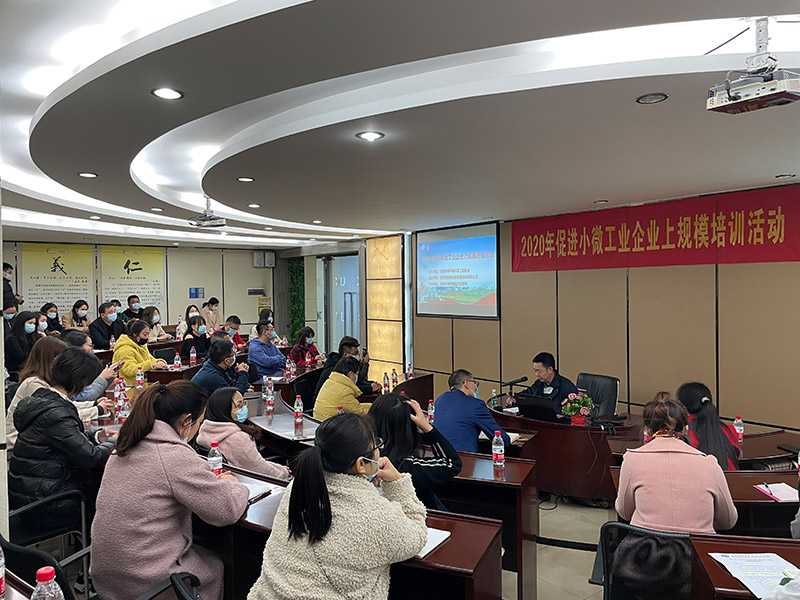 常平鎮民營工業協會攜手東科企業管理咨詢2020年促進小微工業企業上規模培訓活動