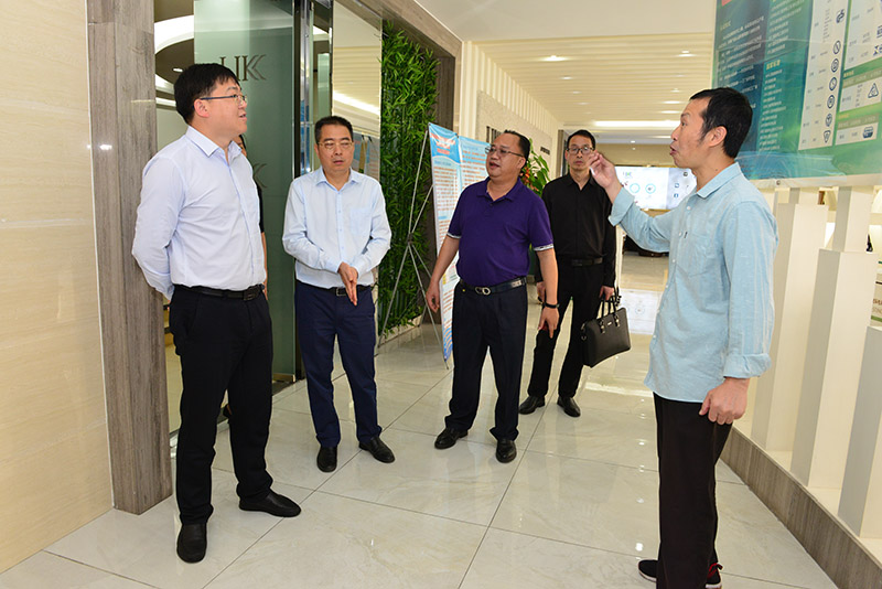 貴州省銅仁市玉屏縣考察團到常平科技園開展東西部協(xié)作交流活動